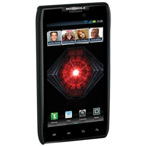 Combo de funda Qmadix QM-HLMT913-SO Moto RAZR MAXX XT912M - negra Foto 2 de 4