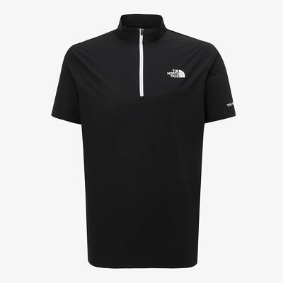 ★関税込★THE NORTH FACE★MINUS TECH S/S ZIP TE.E★ Genuine The North Face MINUS TECH LT S/S ZIP TEE BLACK | eBay
