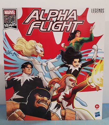Alpha Flight - Marvel Legends 6'' Action Figure 80th Anniversary Box Set