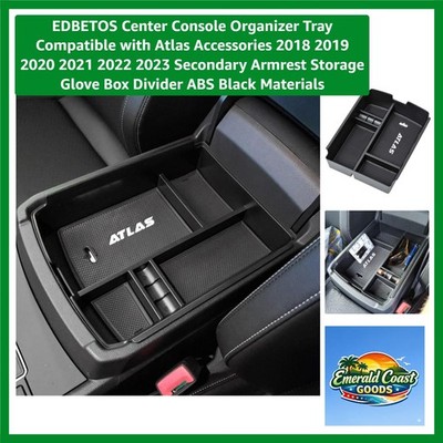 Dual Layer Center Console Organizer for Atlas 2018-2023 - Elevate Your Storage