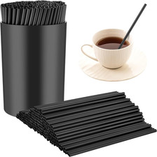 200 Pcs Black Coffee Stirrer and Holder Set Coffee Stir Sticks Coffee Stirrers P