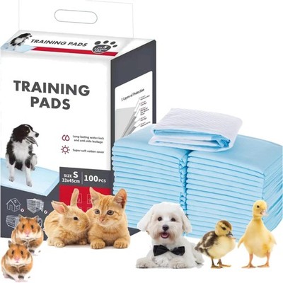 Hundewindel-Pads: Super saugfähig & schnell trocknend - 100 Stück, 33 x 45 cm