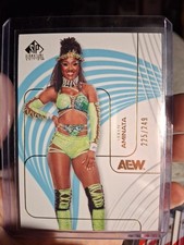/249 2025 Upper Deck SP Signature Edition AEW Queen Aminata #80 /249