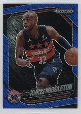 2024-25 Panini Prizm Black FOTL Blue Shimmer 11/35 Khris Middleton #14 s3g