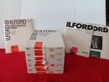 Lot of Ilford Ilfospeed Glossy Medium Photo Paper .1M to 5.1M Plus Added Bonuses