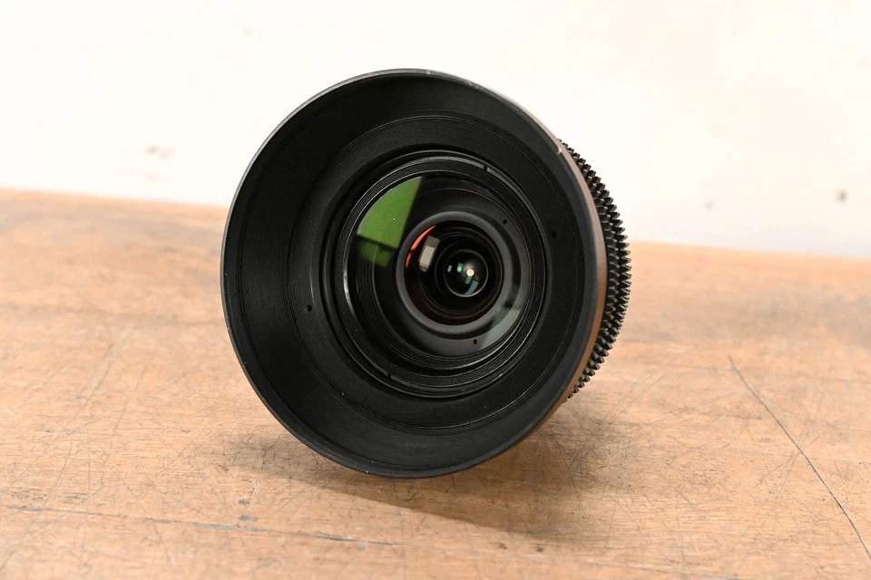 Lente zoom montura T3 PL ROJO para cine digital 18-50 mm CG01T2Z Foto 2 de 4