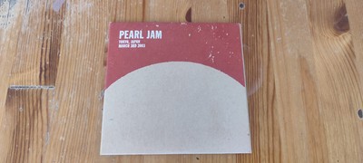 2 CD Digipak Pearl Jam Live Tokyo Japan March 3rd 2003 Vintage