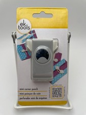 NEW EK SUCCESS CORNER CONCAVE MINI PUNCH 54-70032 ROUNDER 2-1/2" X 1-3/4" C