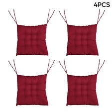 4X Seat Pad Dining Room Garden