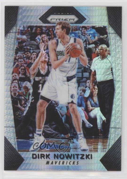 2017-18 Panini Prizm Hyper Prizm Dirk Nowitzki #91 HOF 6w6