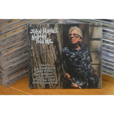 John Mayall CD Nobody Told Me Blues Album Joe Bonamassa Todd Rundgren 2019 New