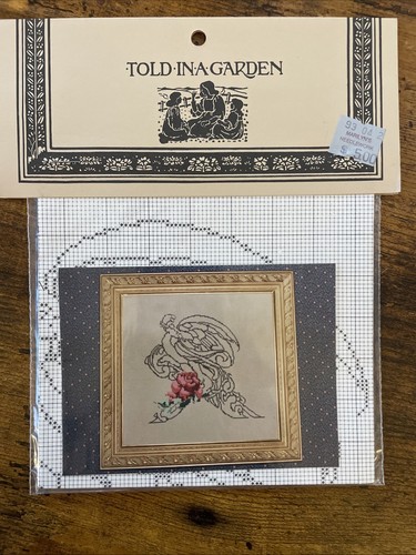 Told In A Garden Cross Stitch Pattern Lot of 10 Amish Home Country People Kids - Picture 12 of 21