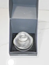 LALIQUE CRYSTAL BAPTISTE PERFUME BOTTLE & STOPPER FRANCE NEW ORIGINAL BOX