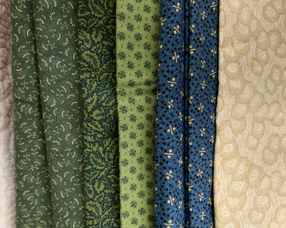 Colcha de jardín Thimbleberries A Quilter piezas de tela RJR Asst Foto 2 de 2