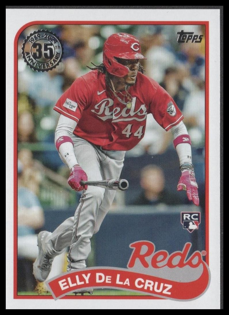 2024 Topps Elly De La Cruz RC #89B-69 1989 Topps Baseball 35th Anniversary