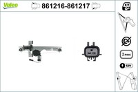 Valeo Fensterheber 861216 FüR Jeep