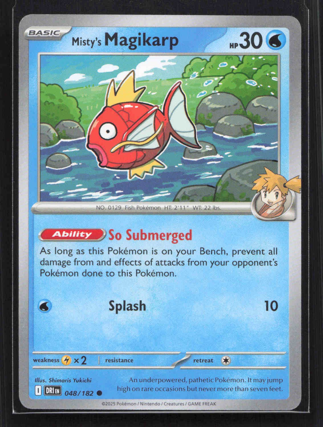 Misty's Magikarp Common SV10: Destined Rivals 048/182 NM