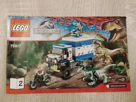 LEGO Jurassic World 75919 75918 75917 75916 75915 75927 Instruction Manual Book