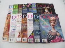DOLLS Magazine 1999-2000 lot of 14 Issues doll collector reference