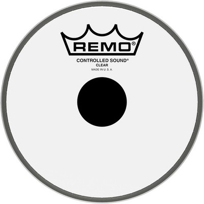 Remo Controlled Sound Black Dot Batter Head 6 in.