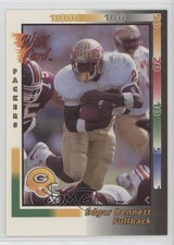 1992 Wild Card Edgar Bennett #234 Rookie RC 0wz. rookie card picture