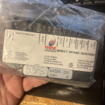 Wayne Combustion 64395-001 Ignition Control System for Industrial Applications