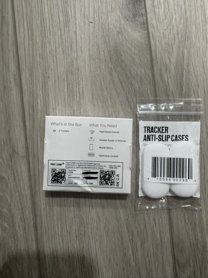 NUEVO Fight Camp Blanco Punch Trackers Sistema de Consola Aplicación de Boxeo Estuches Antideslizantes Foto 2 de 2