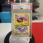 1999 Eevee 1st edition jungle PSA 8 Auto 10 Erica Schroeder
