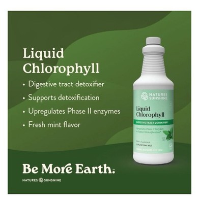Nature's Sunshine Liquid Chlorophyll Extra Strength - 16 Fl Oz (Pack of 1)