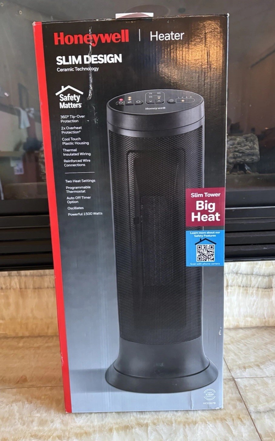 Hce317b Oscillating 1500w Tested Open Box