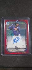 2026 Bowman Baseball Roldy Brito Topps Certified Autograph Red Mojo 1/5