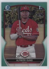 2023 Bowman Chrome Prospects Aqua Refractor 40/125 Alfredo Duno #BCP-238 0w3