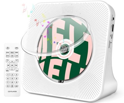 Portable CD Player for Home, ROADOM Desktop CD Players with Speakers, Gift fo...