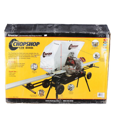 FastCap SAW HOOD White Chopshop Miter Saw Dust Hood