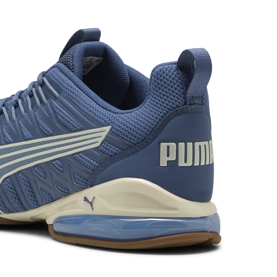 Zapatos deportivos para correr Puma Voltaic Evo 37960124 de malla azul para hombre Foto 3 de 4