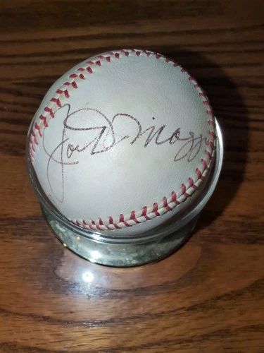 Joe DiMaggio and Billy Conn Autographed Baseball (NO COA)