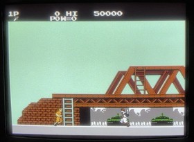 Green Beret Rush'n Attack Famicom Disk System Japan Import US Seller TESTED