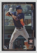 2015 Bowman Chrome Prospects Asia Exclusive Black Refractor Carlos Correa 0p7