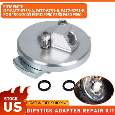#ad For Ford F350 7.3L Powerstroke Engine Dipstick Seal Adapter Repair Kit $23.99