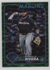 2024 Topps Update Green Crackle Foilboard 62/499 Emmanuel Rivera #US70 15t1