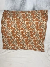 Rejuvenation Poppy Handstitched 1 Euro Sham - Sunburst 26x26