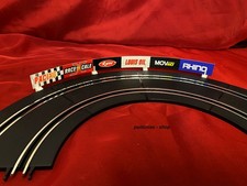 Racy Dickie Artin Fastlane  4 x Bandenwerbung für Autorennbahn 1:43