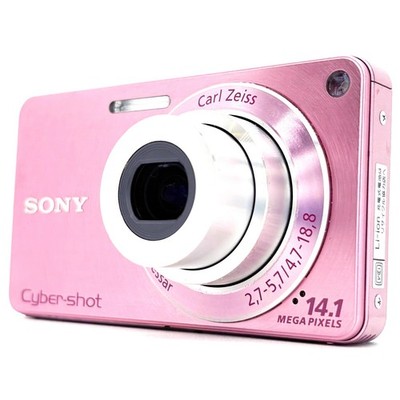 Sony Cyber-shot DSC-W350 Pink 14.1MP 4x Zoom Digital Camera