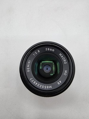Gemini 1:2.8, 28mm MC 49 Lens Japan, Untested, Photography, Camera Equipment
