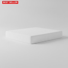 FDW 8 Inch Full Mattress Medium Firm Gel Memory Foam White