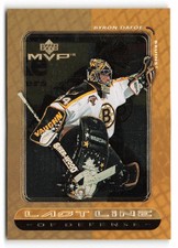 1999-00 Upper Deck MVP #LL4 Byron Dafoe Last Line of Defense Boston Bruins