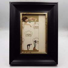 RAPHAEL KIRCHNER Original Circa 1902 Art Nouveau Marionette FRAMED POSTCARD