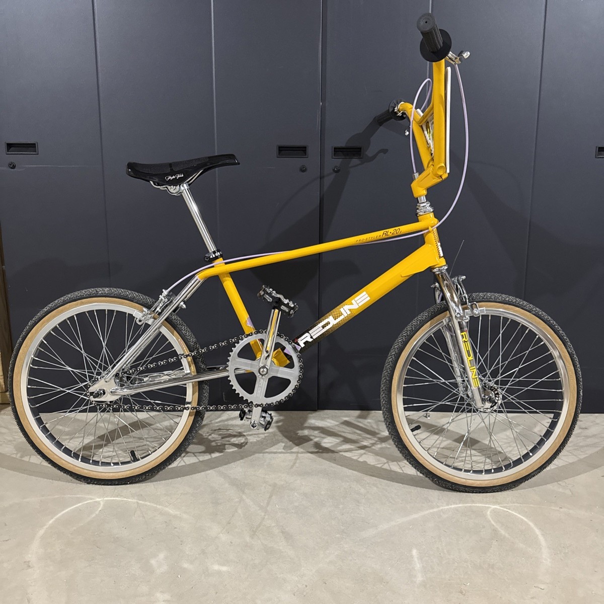 1987 Redline RL20ii Hazard Yellow Bmx Freestyle Bike | eBay