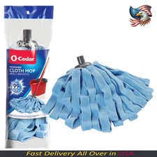 O-Cedar Microfiber Cloth Mop Refill, Blue 1 Count (Pack of 1)