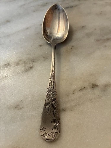 Towle Sterling Silver Spoon Engraved Intricate Design